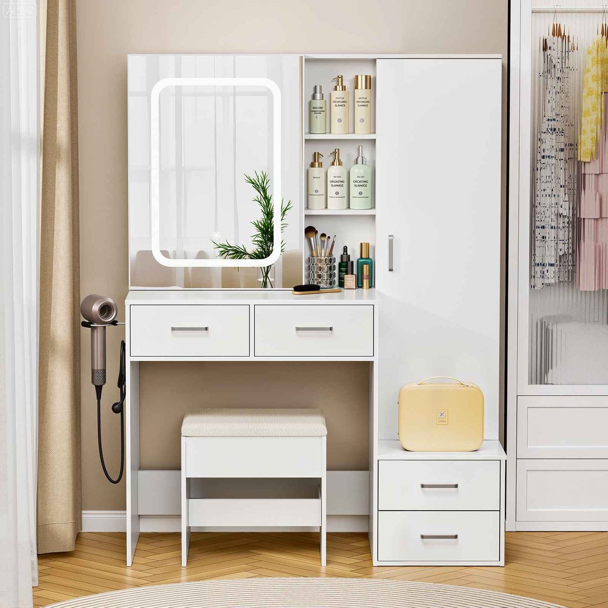 Rangements et miroirs