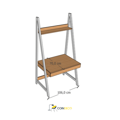 مكتب صغير للمساحات الضيقة – تصميم عصري