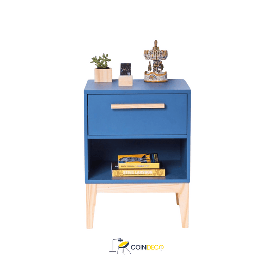 طاولة جانبية أنيقة متعددة الألوان بتصميم عصري – CoinDeco Side Table